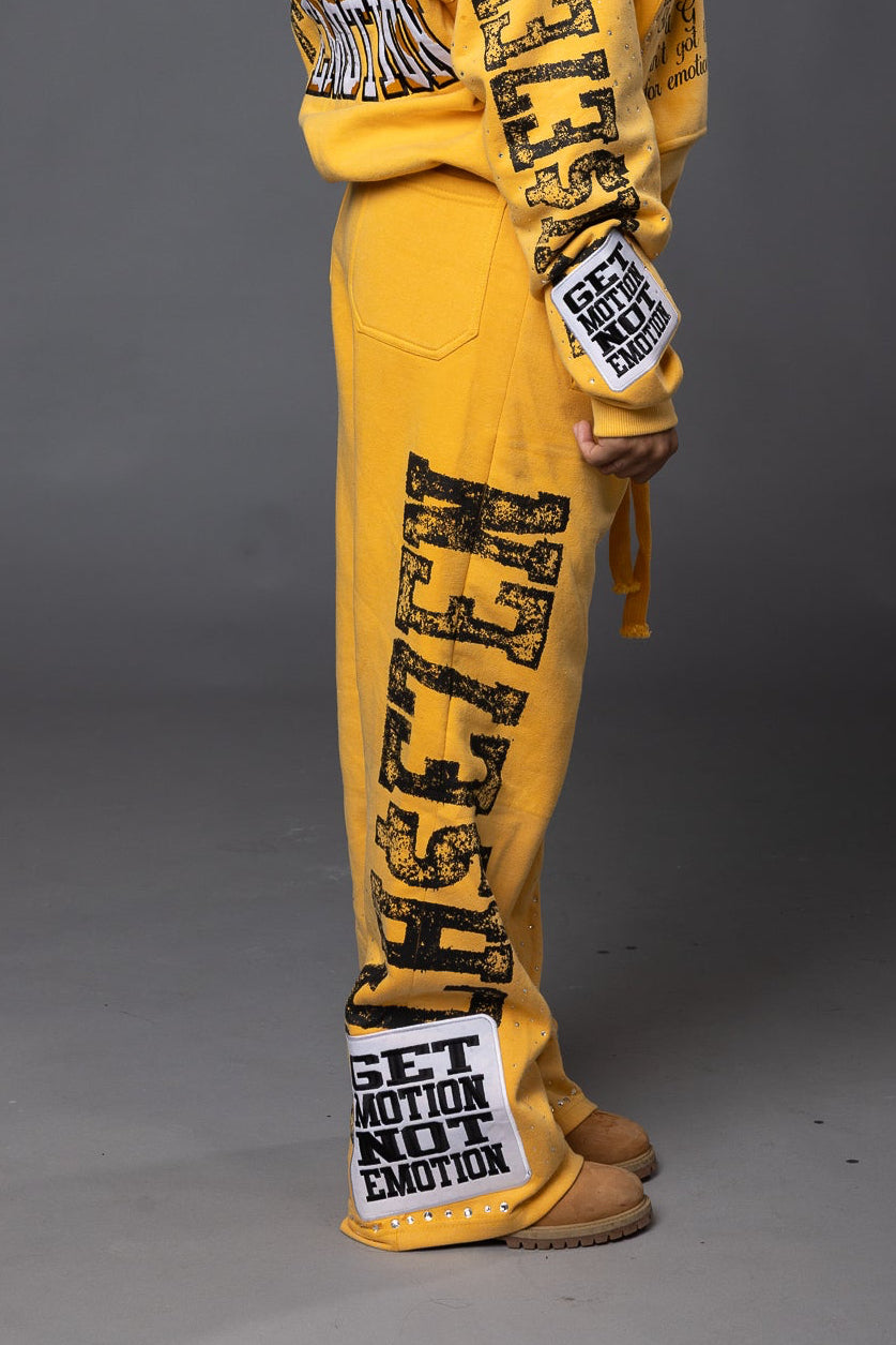 MUSTARD YELLOW JOGGING PANTS UNISEX